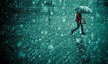 描写刮风下雨的好句子