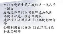 保护地球的名言