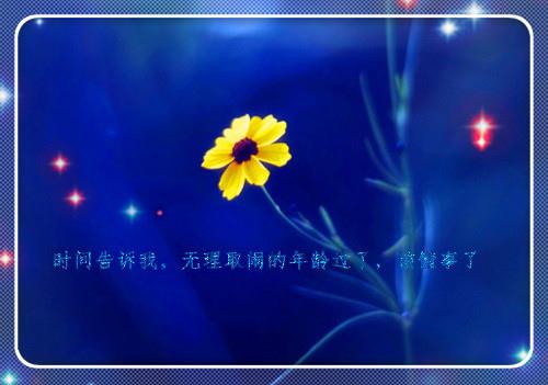 我经历了人生的坎and