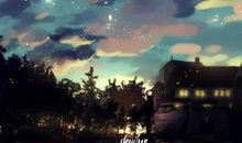 关于描写夜空的句子