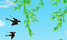 描写春天燕子的诗句