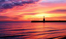 描写落日余晖的诗句