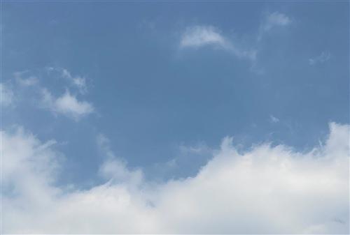 我喜欢多云的天气