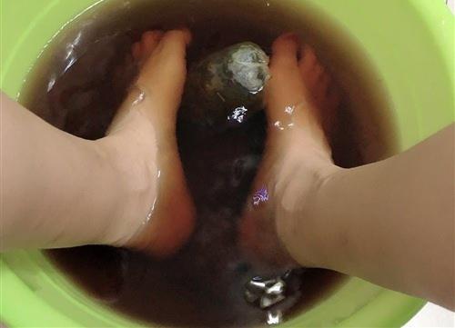 足浴可缓解疲劳