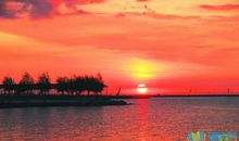 描写夕阳的优美段落