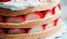 吃蛋糕的开心句子