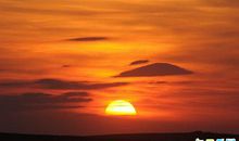 有关夕阳的抒情句子 描写傍晚落日的美景句子