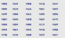 qq名字大全男孩