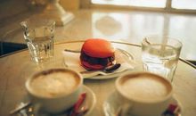 吃了美食开心的句子