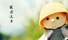 关于岁月的抒情句子