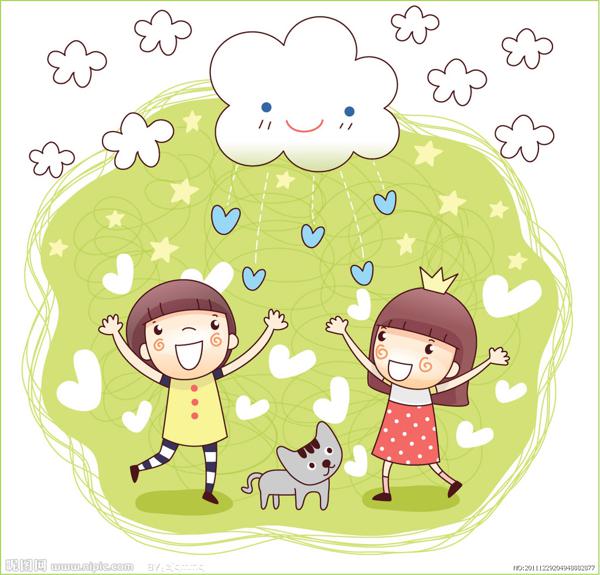 友谊是一双温暖的双手