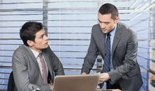 描述人上班开心的句子