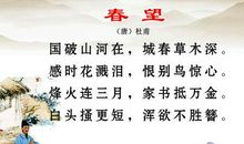 爱国诗句大全古诗