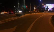 一个人晚上压马路的说说