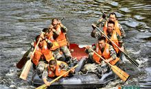 部队口号霸气押韵16字