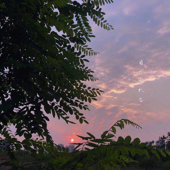 月亮像发夹一样小