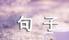 经典温暖的英文句子