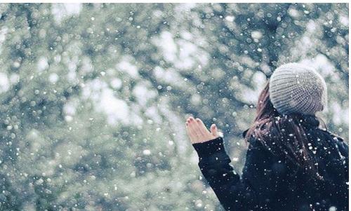 下雪时很美