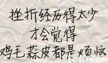 关于挫折的英语名言