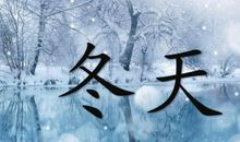 描写冬景的成语