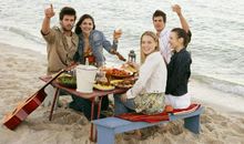 吃饭聚餐开心的句子