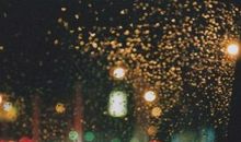 雨天开心的句子