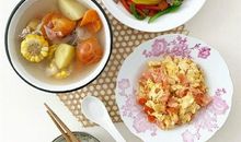 吃家常菜的心情说说