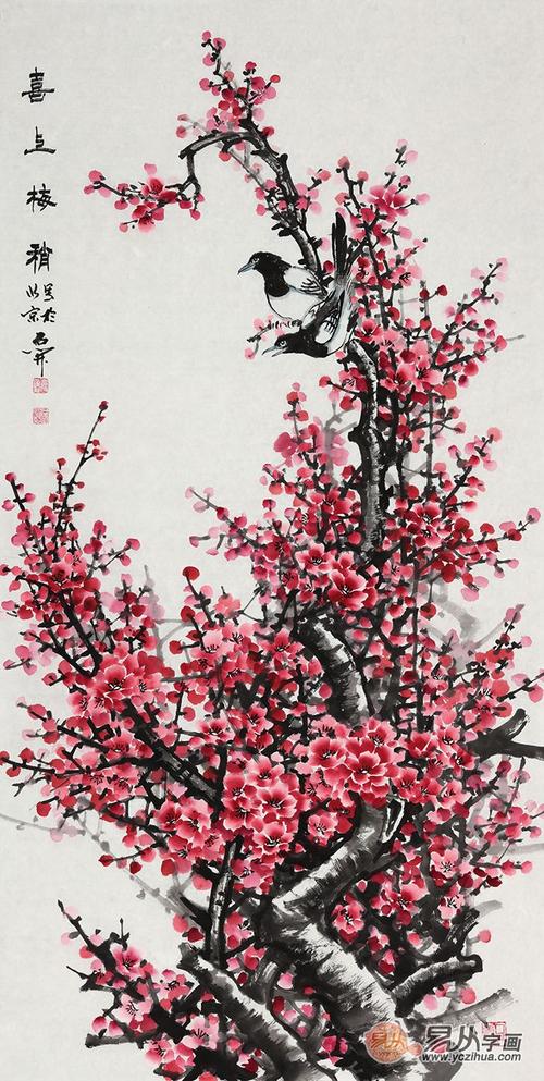 早期的红梅