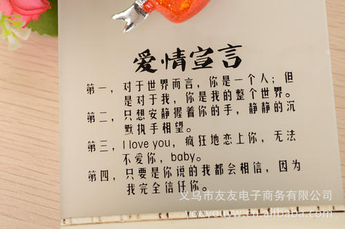 爱的宣言