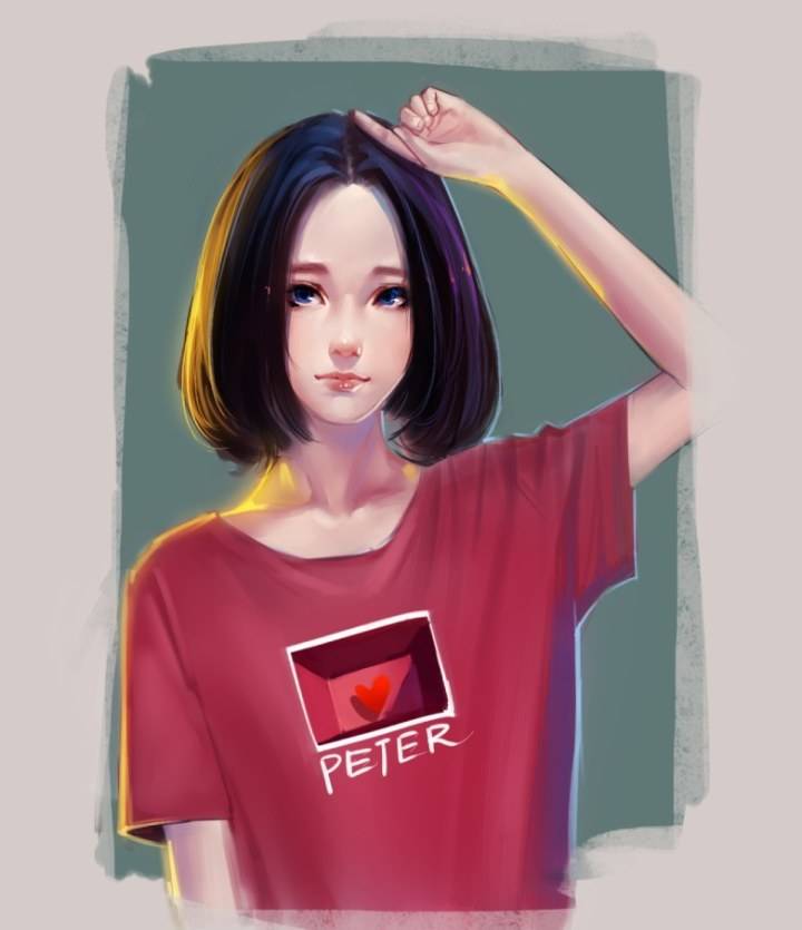 8.您不在乎我和照片之间的差距有多大，无论我是胖还是瘦，高还是矮，您都必须知道我以后不会和您在一起。