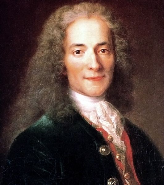 伏尔泰，其笔名是弗朗索瓦·玛丽·阿鲁埃（François-MarieArouet，1694-1778）。法国启蒙思想家，作家，哲学家和历史学家。伏尔泰是18世纪法国资产阶级启蒙运动的旗手。他被誉为“法国思想之王”，“法国最佳诗人”和“欧洲良知”。提倡开明君主制，强调自由与平等。法国启蒙运动的著名人物，如狄德罗，卢梭，孔迪亚克，布丰等人，都是他的后代，他们都敬佩他并承认他是他们的导师。代表作品《哲学交流》，《形而上学》，《路易十四时代》，《诚实的人》等。