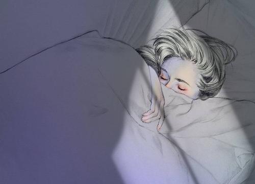 9.各种情绪在体内漫游和碰撞，就像无法找到出口的焦虑怪兽一样。