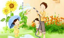 冬天小麦抒发亲情的句子