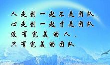 关于团队合作的名言
