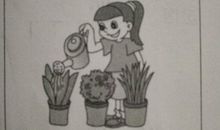 描写小女孩的句子