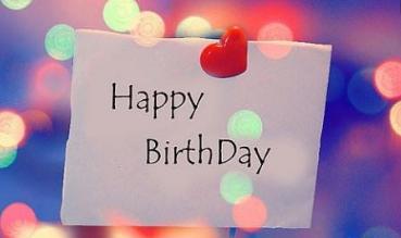 朋友们，生日快乐