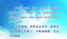 关于挑战的名言警句