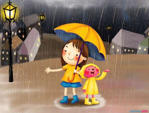 下雨的心情报价