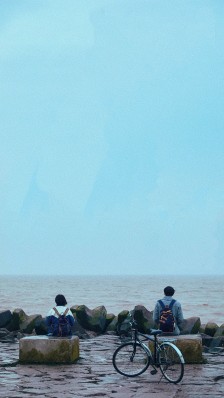 11.曾梵志的过去变成一只蝴蝶，在逝去时翩翩起舞。