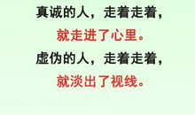 形容人虚伪的句子