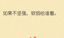 坚强意志的名言