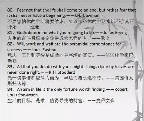 励志英语