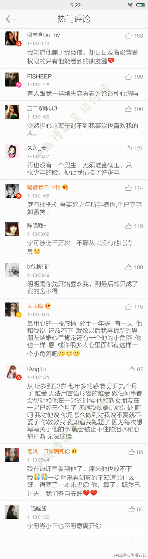 评论一个人的话