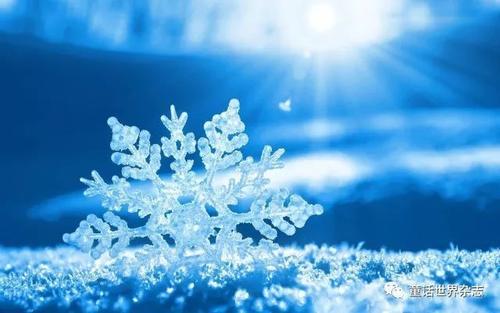描述雪花的句子