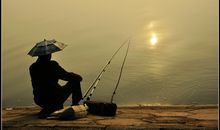 描写捕鱼的句子