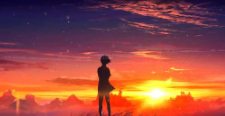 10.夜晚死了，我感到孤独和悲伤。一个孤独的人的心是脆弱的。当我成对见到别人时，总觉得自己很孤单，但我的诚意已不再重要。