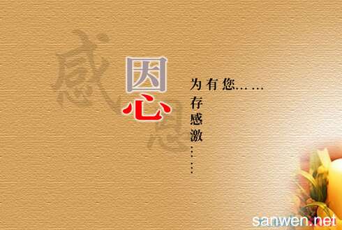 认识感恩的名言2