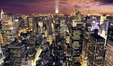 描写城市夜景的句子