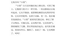 描写小动物的句子