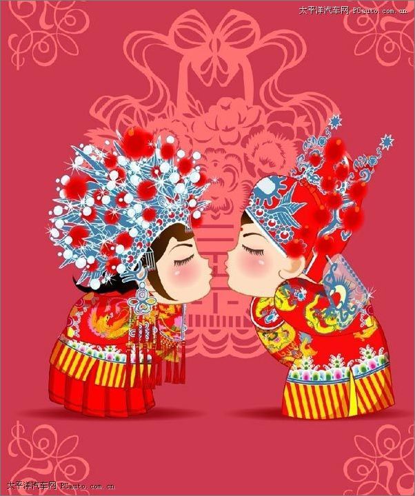 亲朋好友的婚礼问候